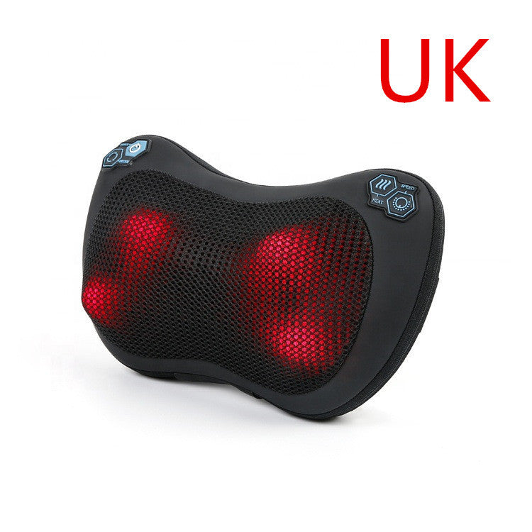 Car Massage Pillow Kneading Heating Cervical Massage Device