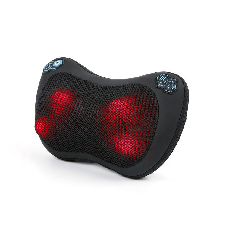 Car Massage Pillow Kneading Heating Cervical Massage Device